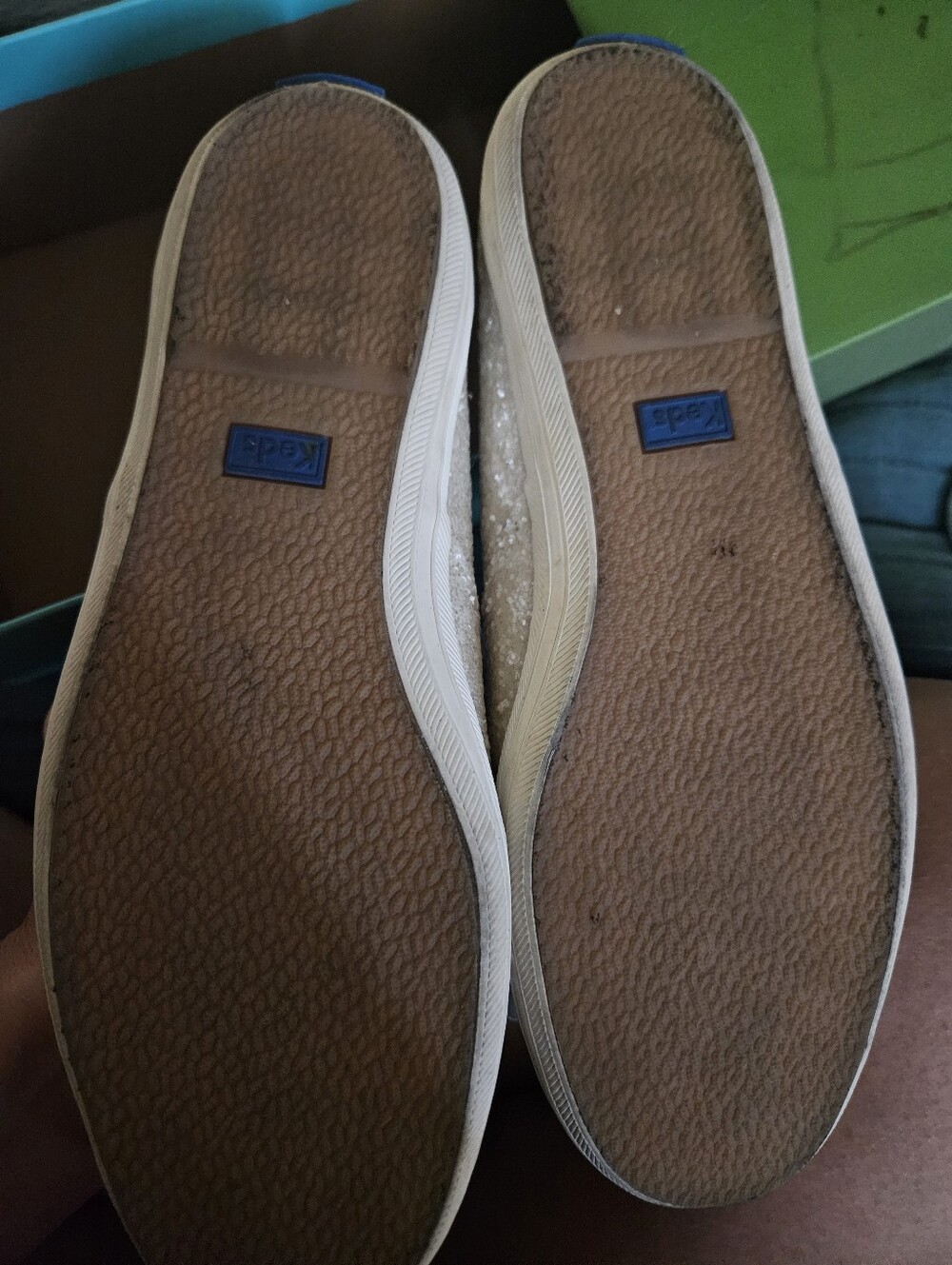 Kate Spade Glitter Cream Keds - Picture 6 of 8